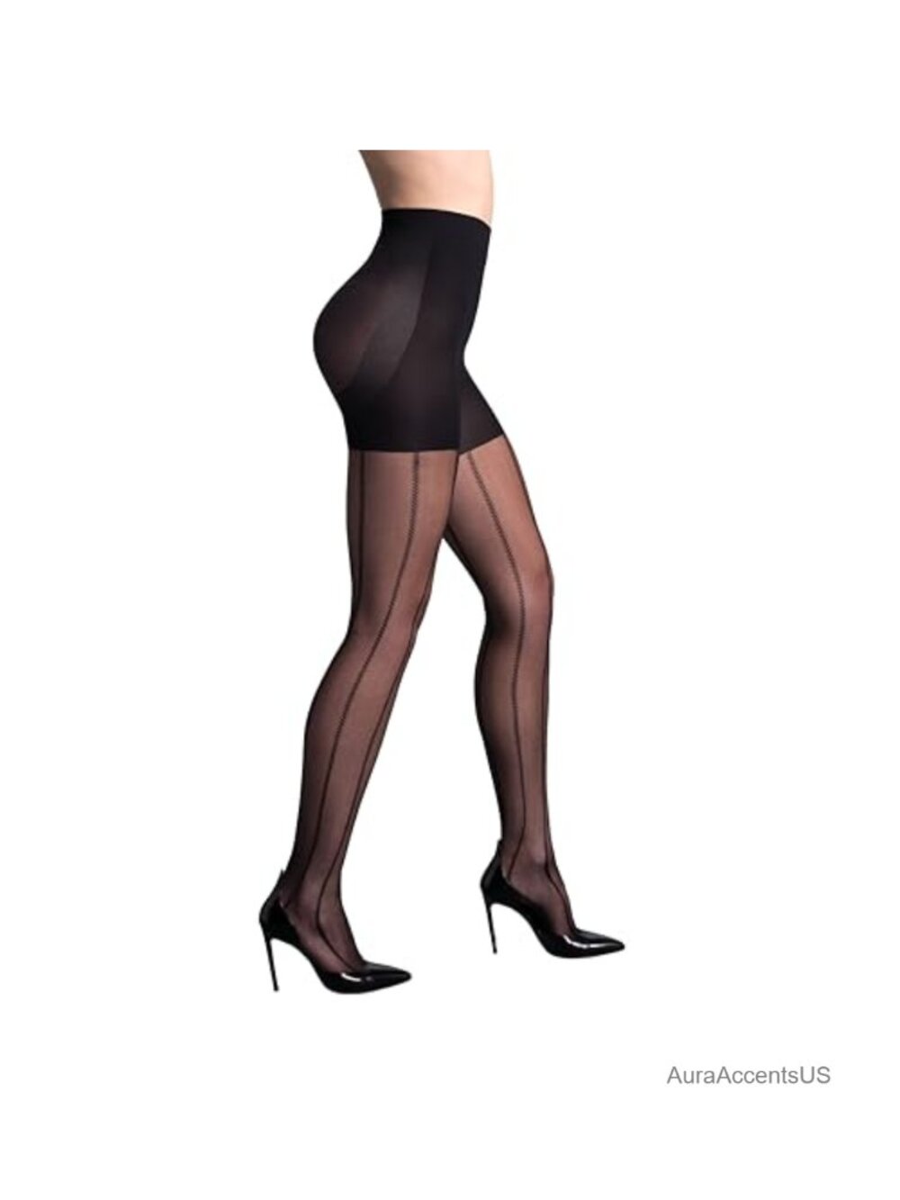 360 Degree Contour Shaping Pantyhose, Sheer Toe Tights, Shaper Panty,